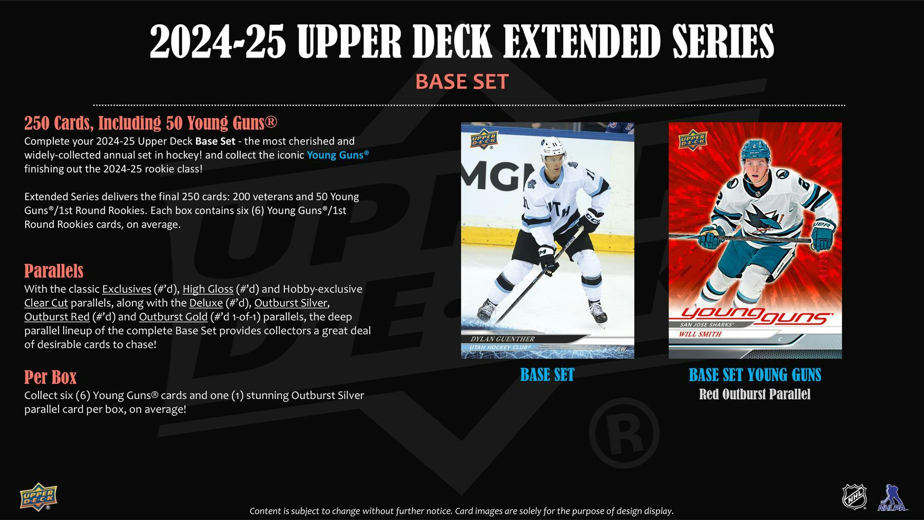 2024-25 Upper Deck Extended Series Hockey Hobby Pack (5/29)