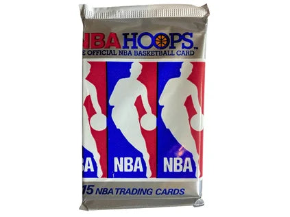 1990-91 NBA Hoops Basketball 15-Card Wax Pack