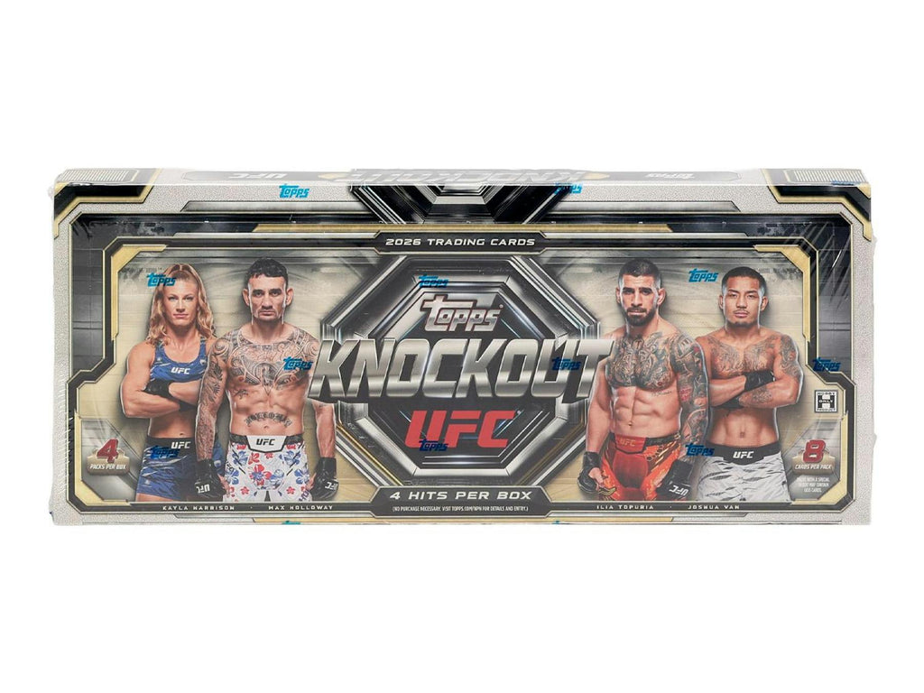 2026 Topps Knockout UFC Hobby 8-Box Case (Presell 6/26)