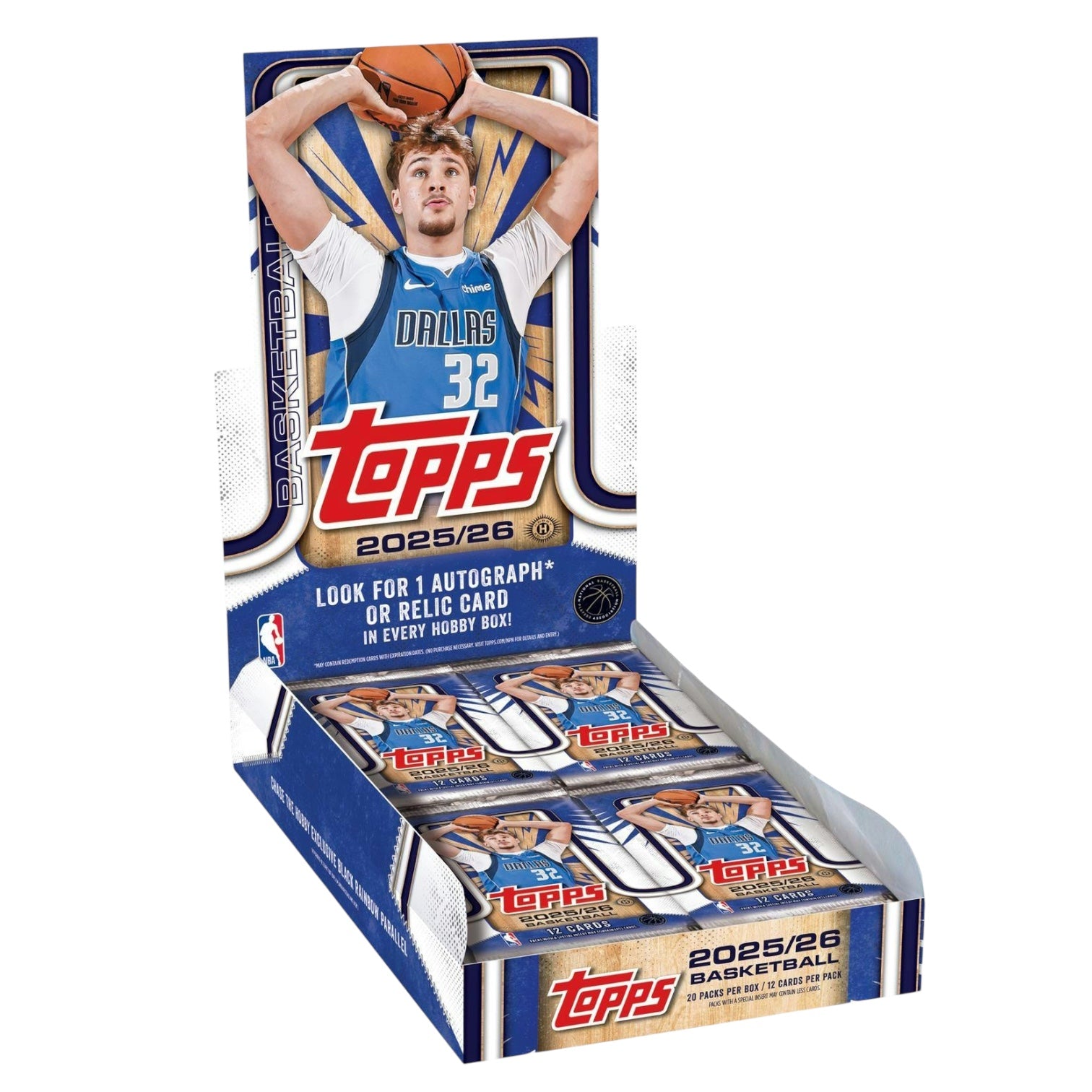 2025-26 Topps Basketball Hobby Box (10/23)