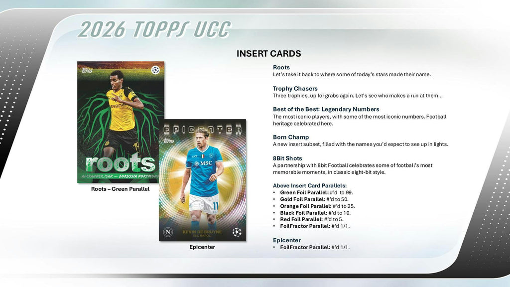 2025-26 Topps UEFA Club Competitions Soccer 7-Pack Blaster Box