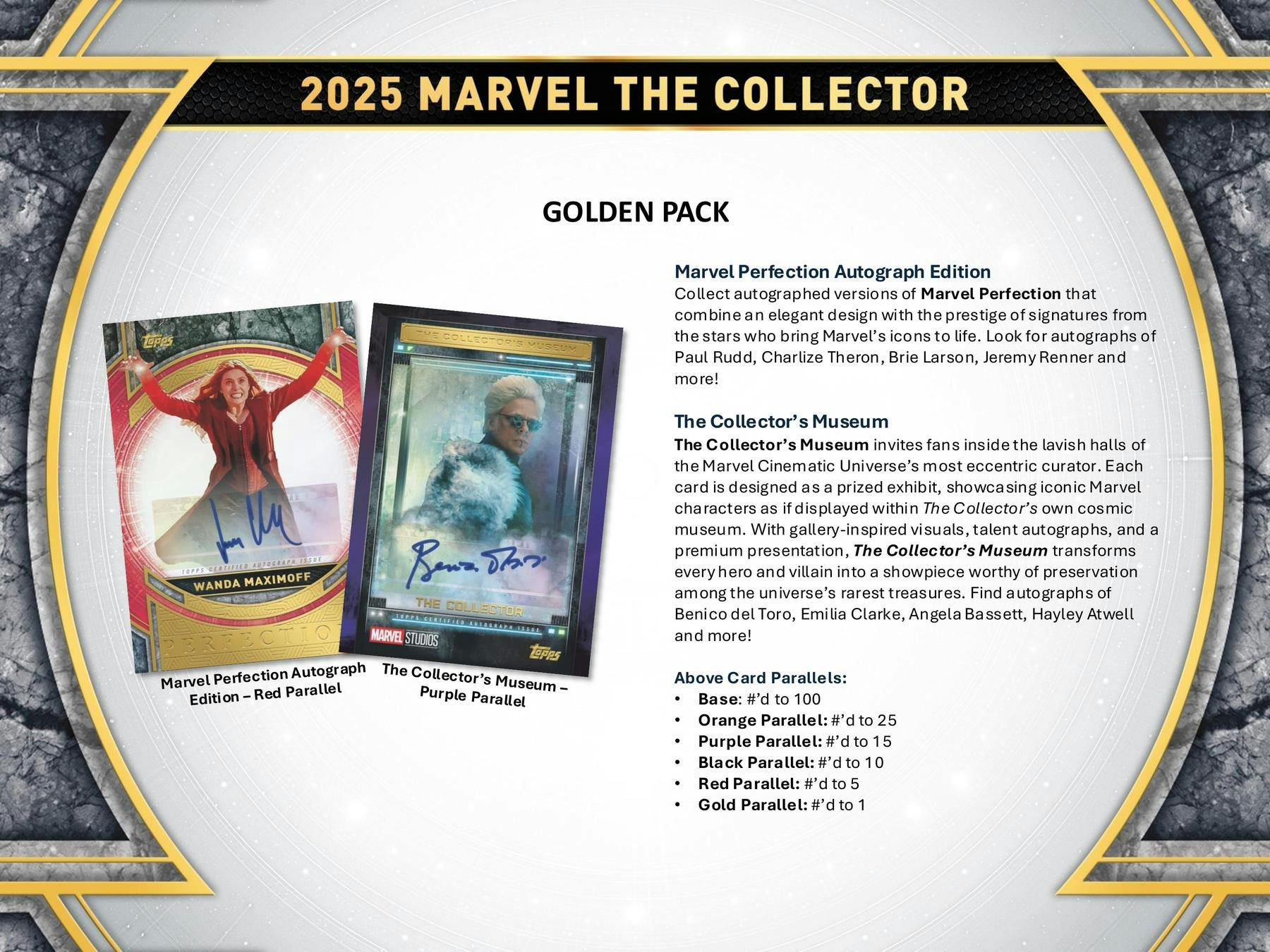2025 Topps Marvel The Collector Hobby Box (2/4/26)
