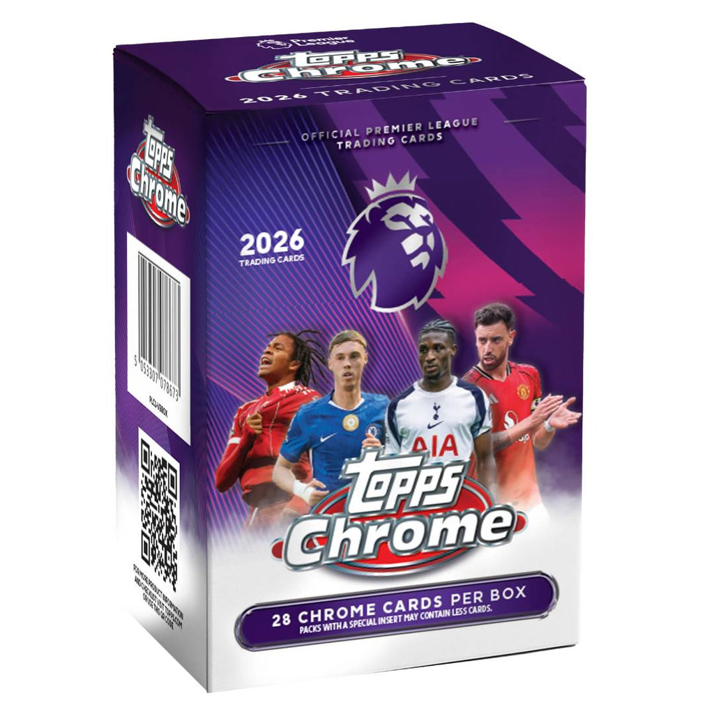 2025-26 Topps Chrome Premier League EPL Soccer 7-Pack Blaster Box (2/5)