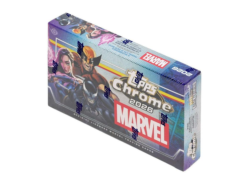 2026 Topps Chrome Marvel Comics Hobby 8-Box Case (Presell 7/1)
