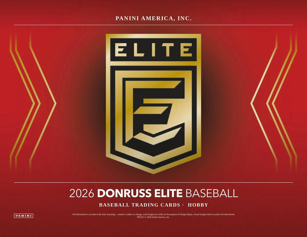 2026 Panini Donruss Elite Baseball Hobby Box (Presell 7/3)