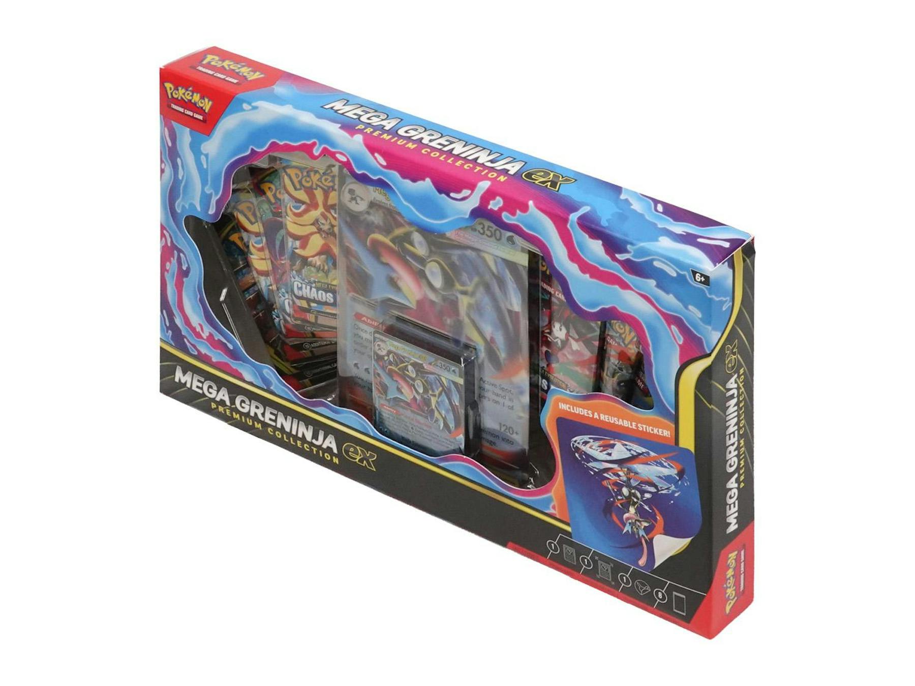 Pokémon TCG: Mega Greninja ex Premium Collection 6-Box Case (7/3)