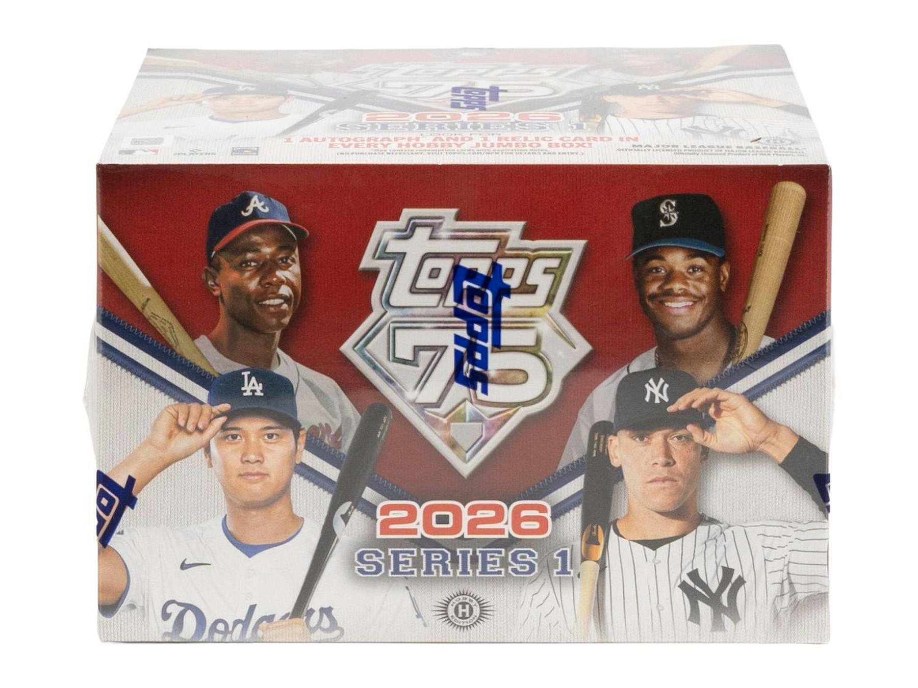 2026 Topps Series 1 Baseball Hobby Jumbo Pack (2/11)