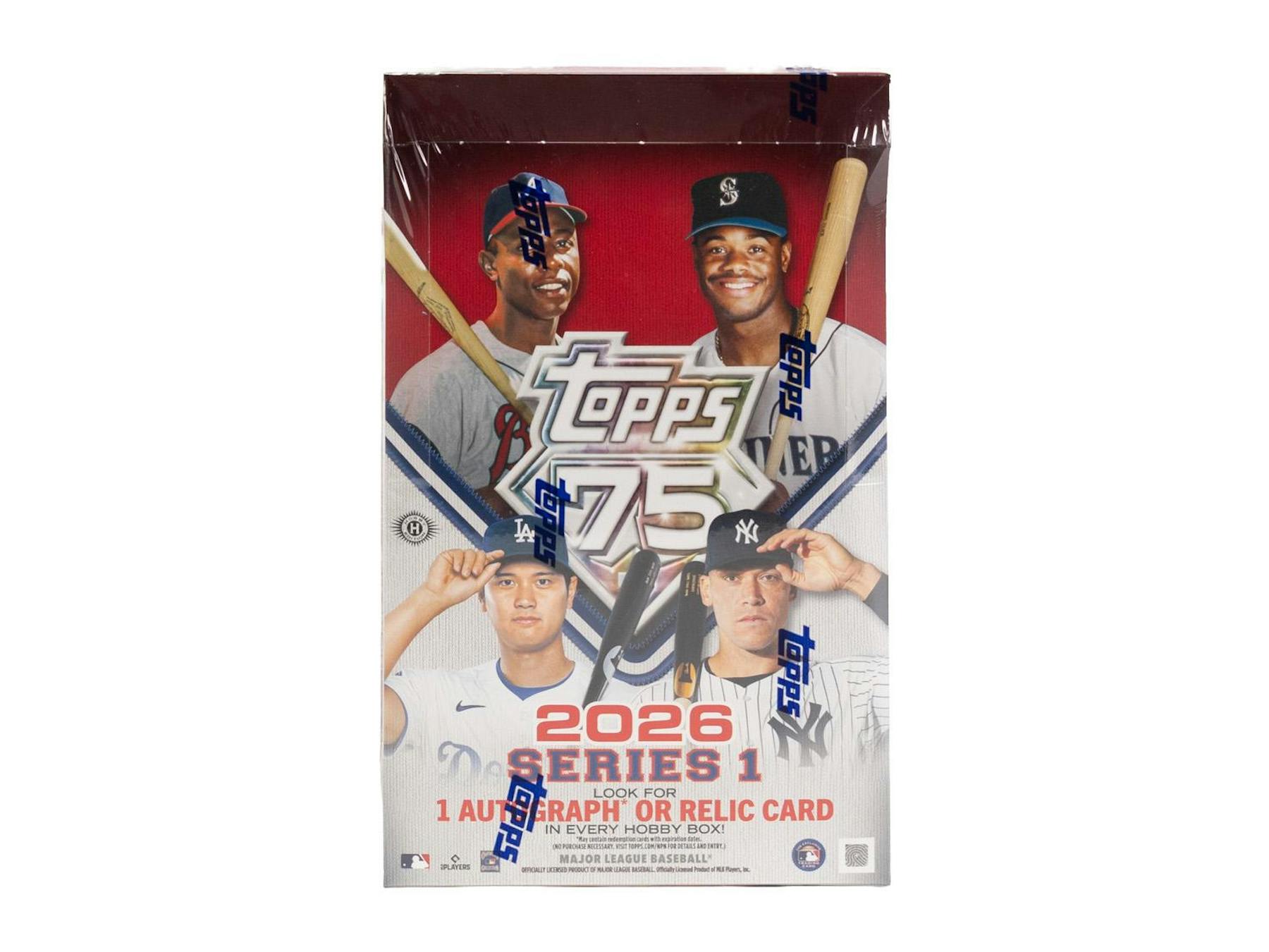 2026 Topps Series 1 Baseball Hobby Pack (2/11)
