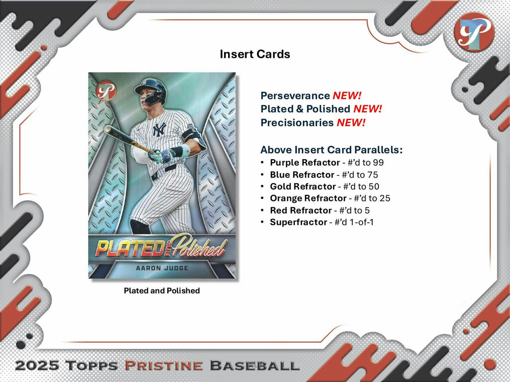 2025 Topps Pristine Baseball Hobby Box (2/12)
