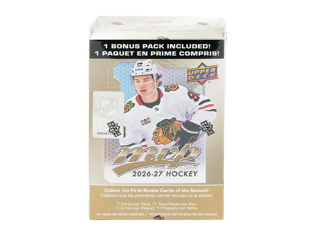 2026-27 Upper Deck MVP Hockey Blaster Box