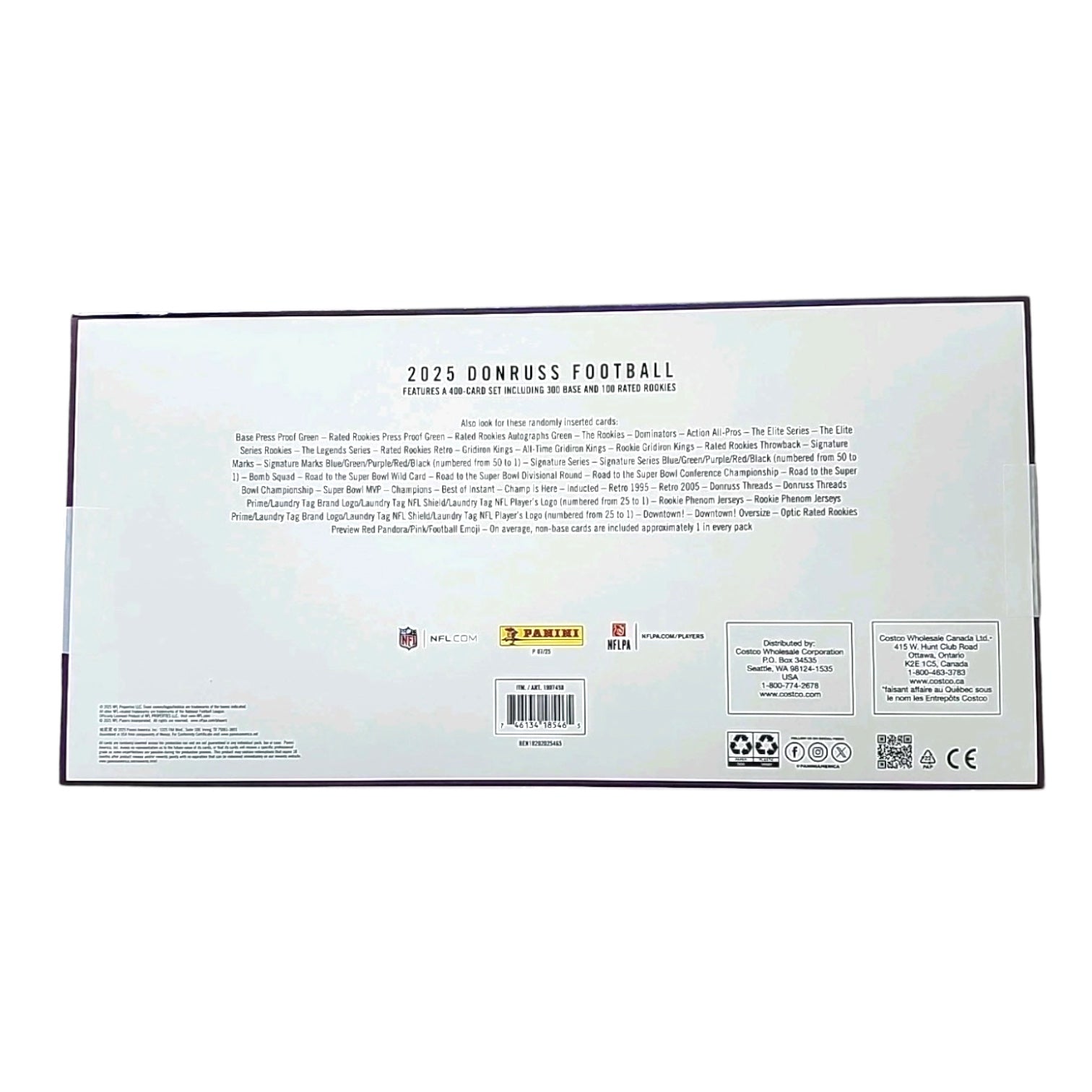 2025 Panini Donruss Football Bundle Box (Downtown Oversized Pack)