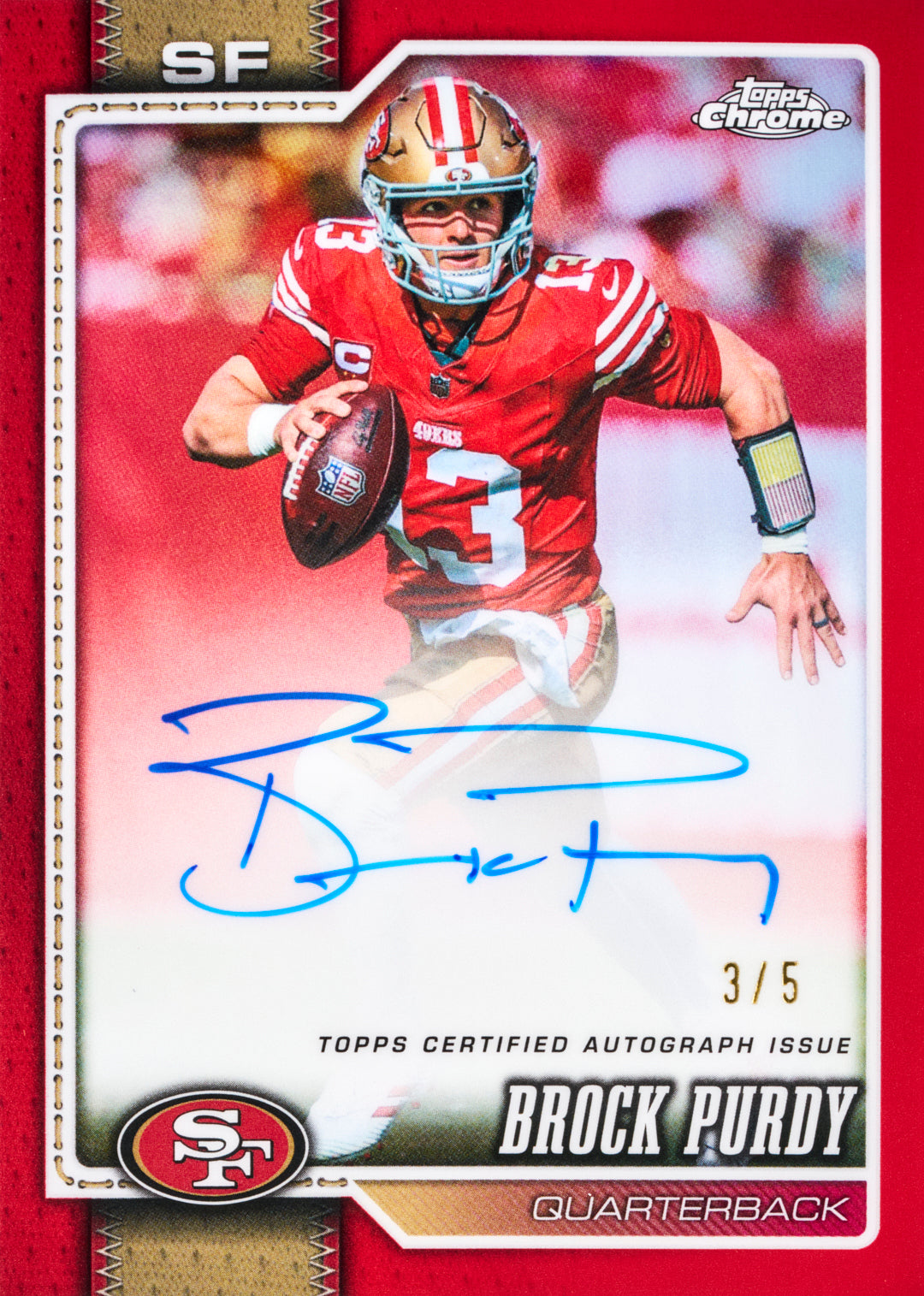 2026 Topps Chrome Football Hobby Box (Presell 11/18)