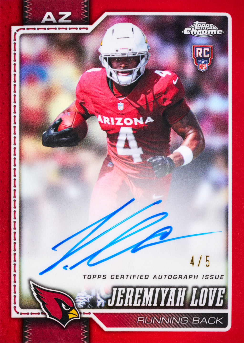 2026 Topps Chrome Football Hobby Box (Presell 11/18)