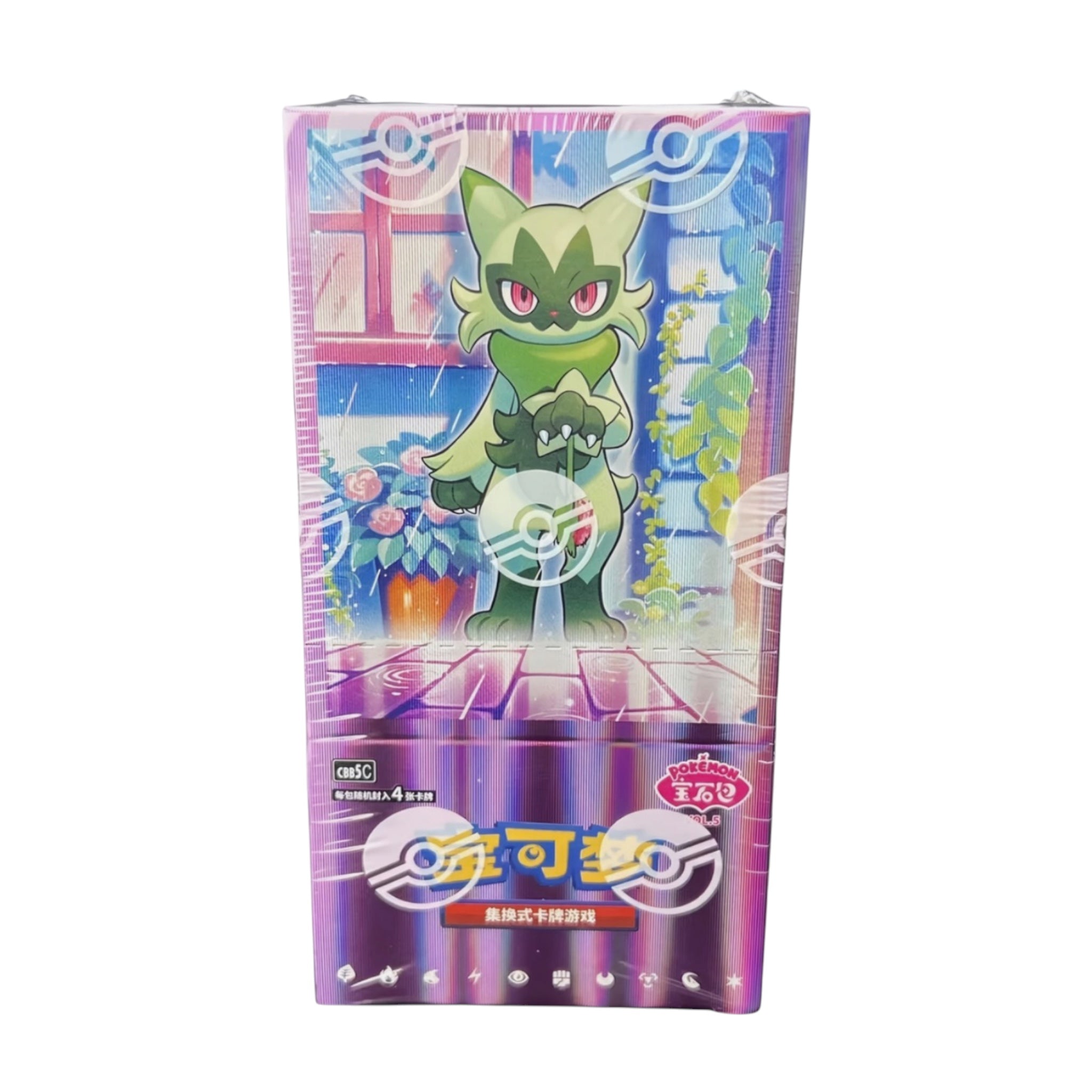 Pokémon TCG: Gem Pack Volume 5 - 18-Pack Simplified Chinese Booster Box (CBB5C) (4/24)