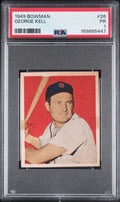 1949 Bowman George Kell #26 PSA 1 POOR – Detroit Tigers (GC)