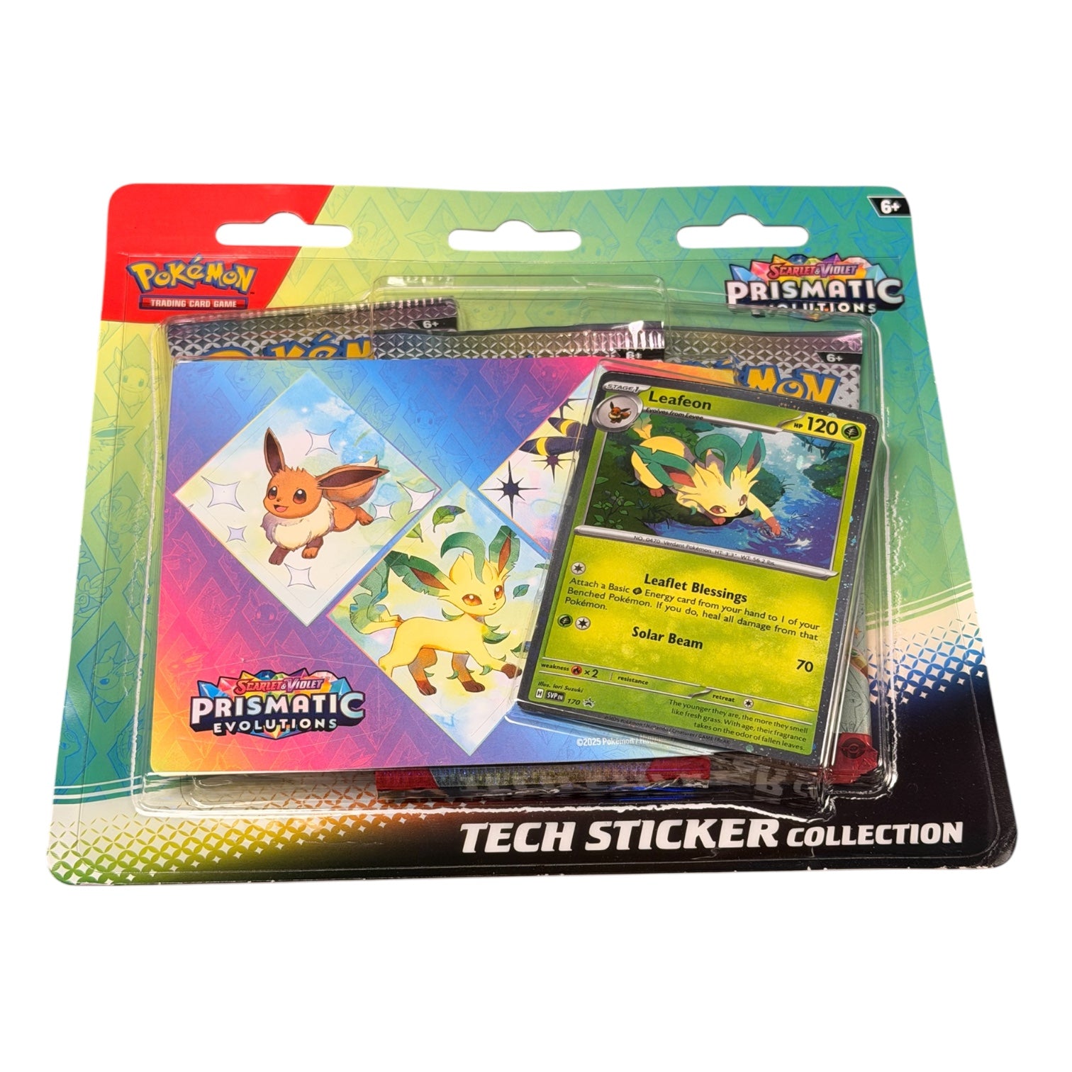 Pokémon TCG: Scarlet & Violet - Prismatic Evolutions Tech Sticker Collection