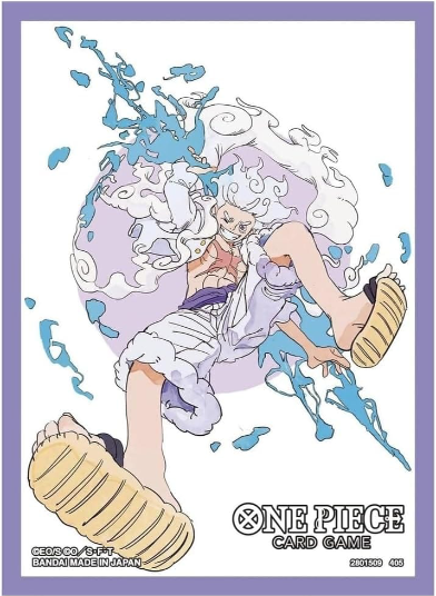 One Piece TCG: Official Limited Sleeves - Standard Purple & Silver - Bandai Card Sleeves
