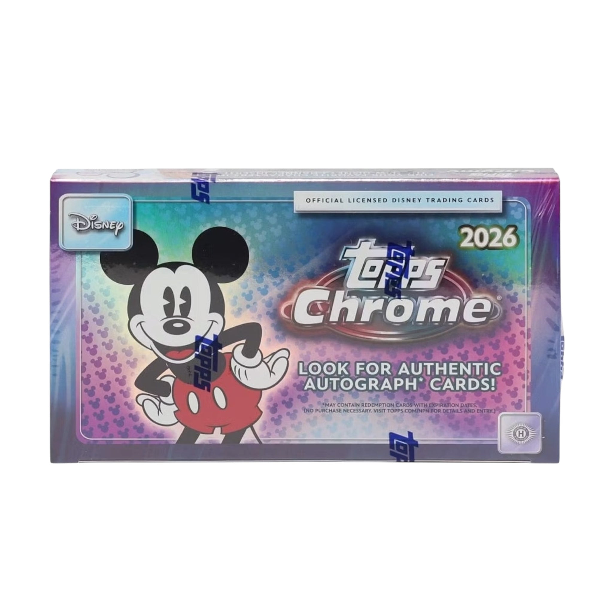 2026 Topps Chrome Disney 12-Pack Hobby Box (6/17)