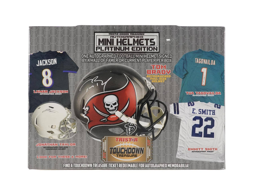 2022 TriStar Hidden Treasures Autographed Mini Helmet (Platinum Series 2)