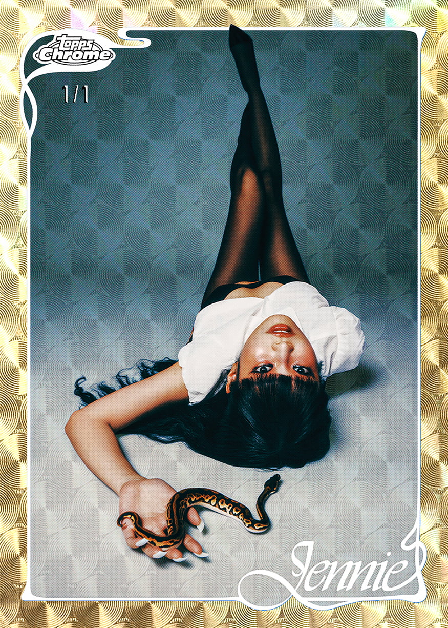 2026 Topps Chrome x Jennie Kim K-Pop 5-Box Case