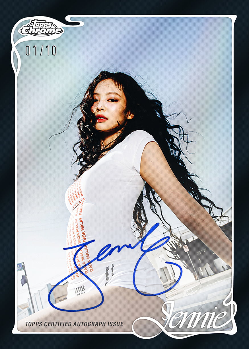2026 Topps Chrome x Jennie Kim K-Pop 5-Box Case