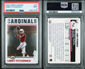 2004 TOPPS CHROME #215 LARRY FITZGERALD PSA 10