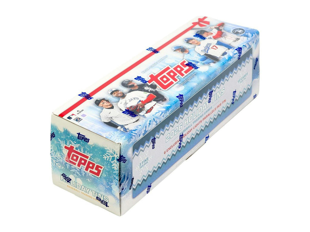 2026 Topps Holiday Baseball Hobby Collector 3-Tin 5-Box Case (9/23)