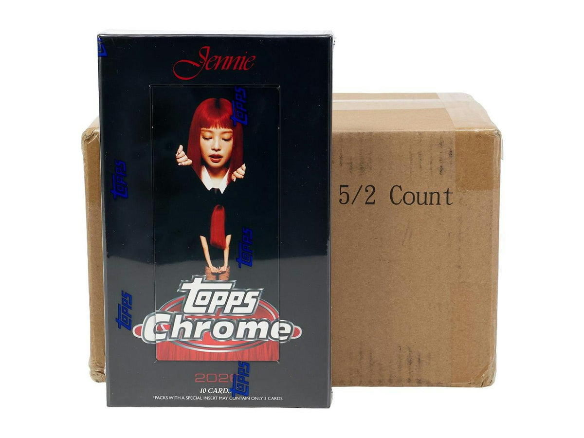 2026 Topps Chrome x Jennie Kim K-Pop 5-Box Case