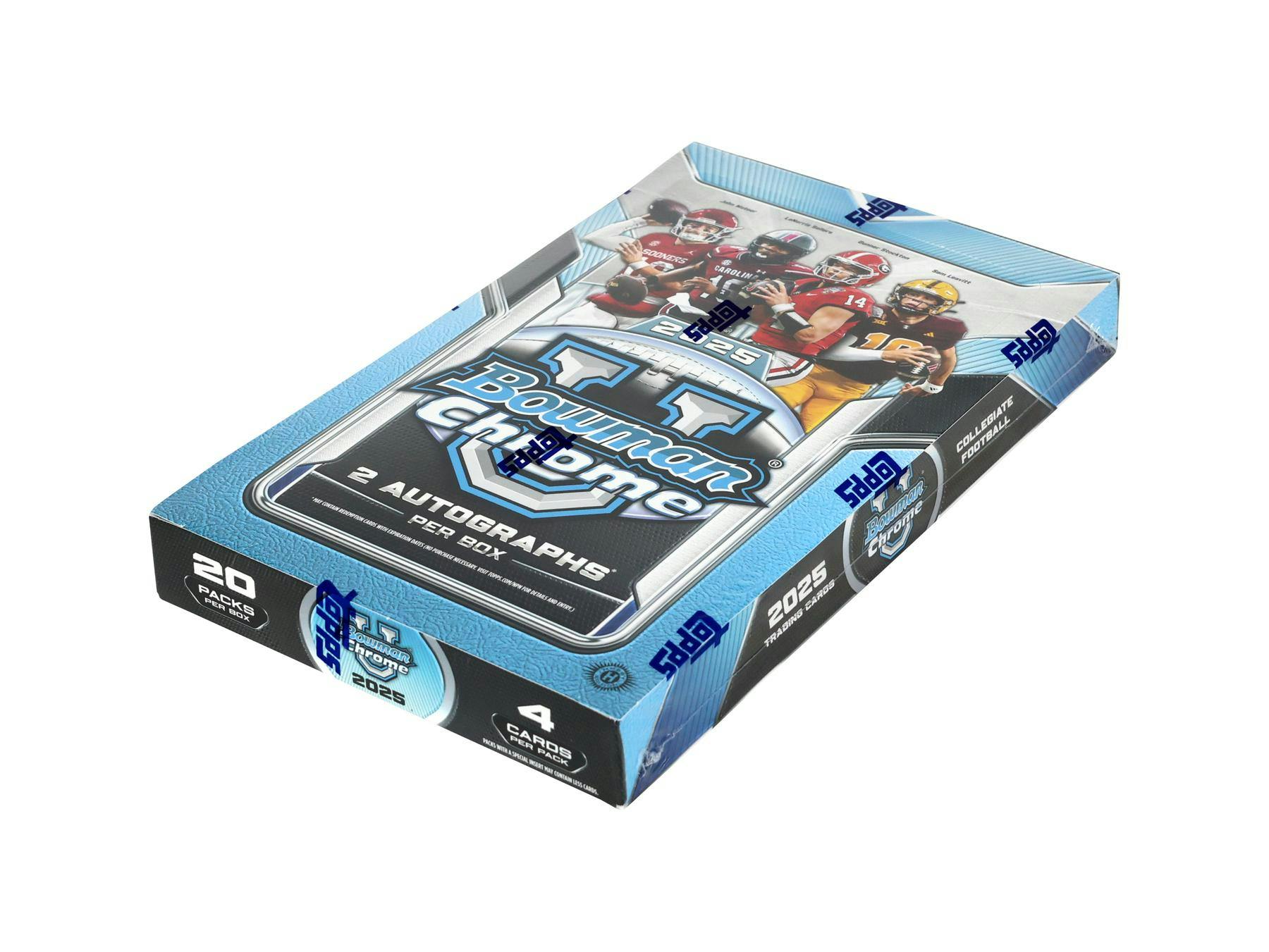 2025 Bowman University Chrome Football Hobby Pack (10/31)