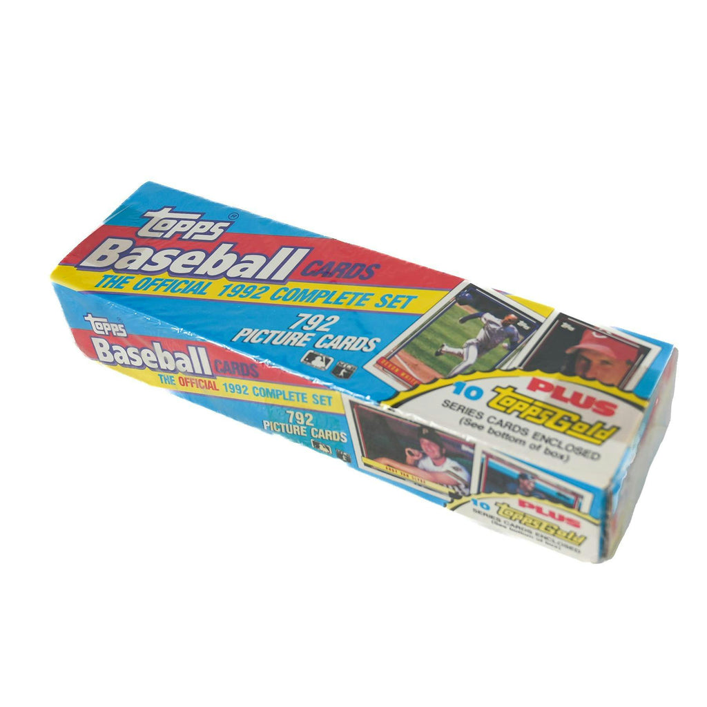 1992 Topps Baseball Complete Set — 792 Cards (White Storage Box)