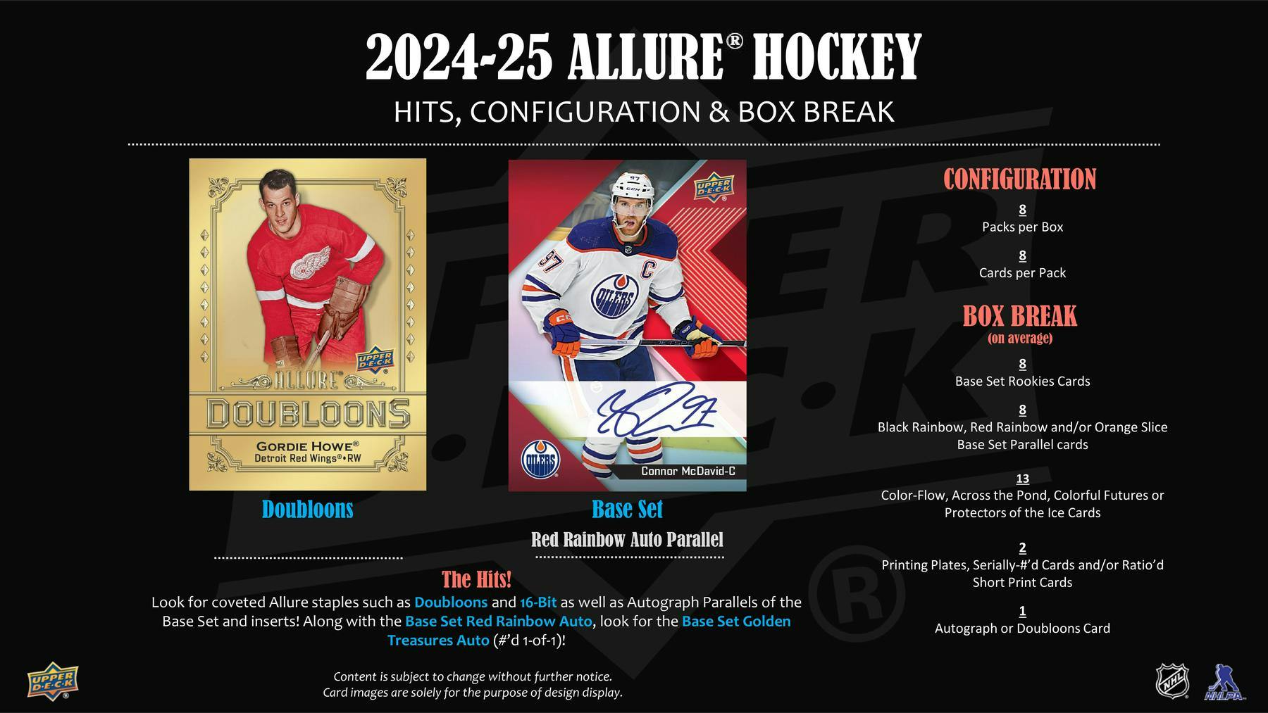 2024-25 Upper Deck Allure Hockey Hobby Pack