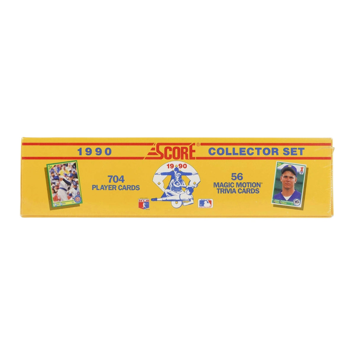 1990 Score Baseball 704-Card Collector Set (Bonus: 56 Trivia Cards)