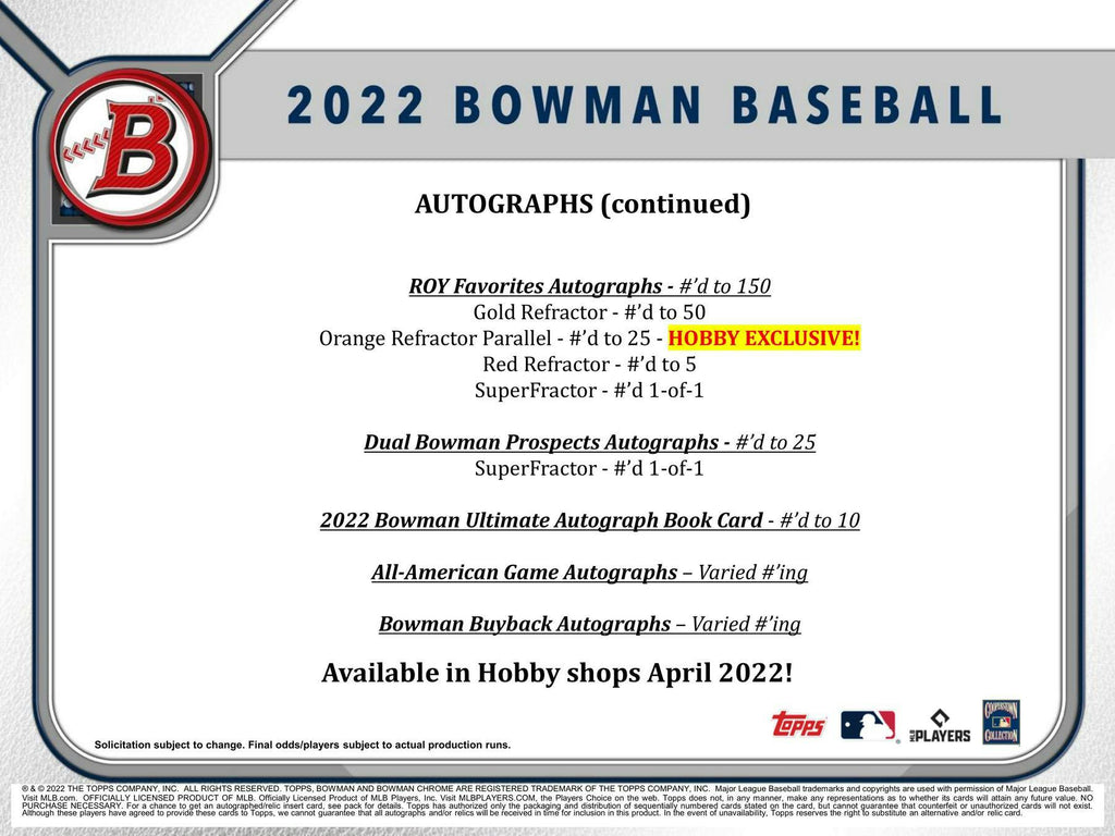 2026 Topps Chrome Baseball Blaster 40-Box Case (7/22)