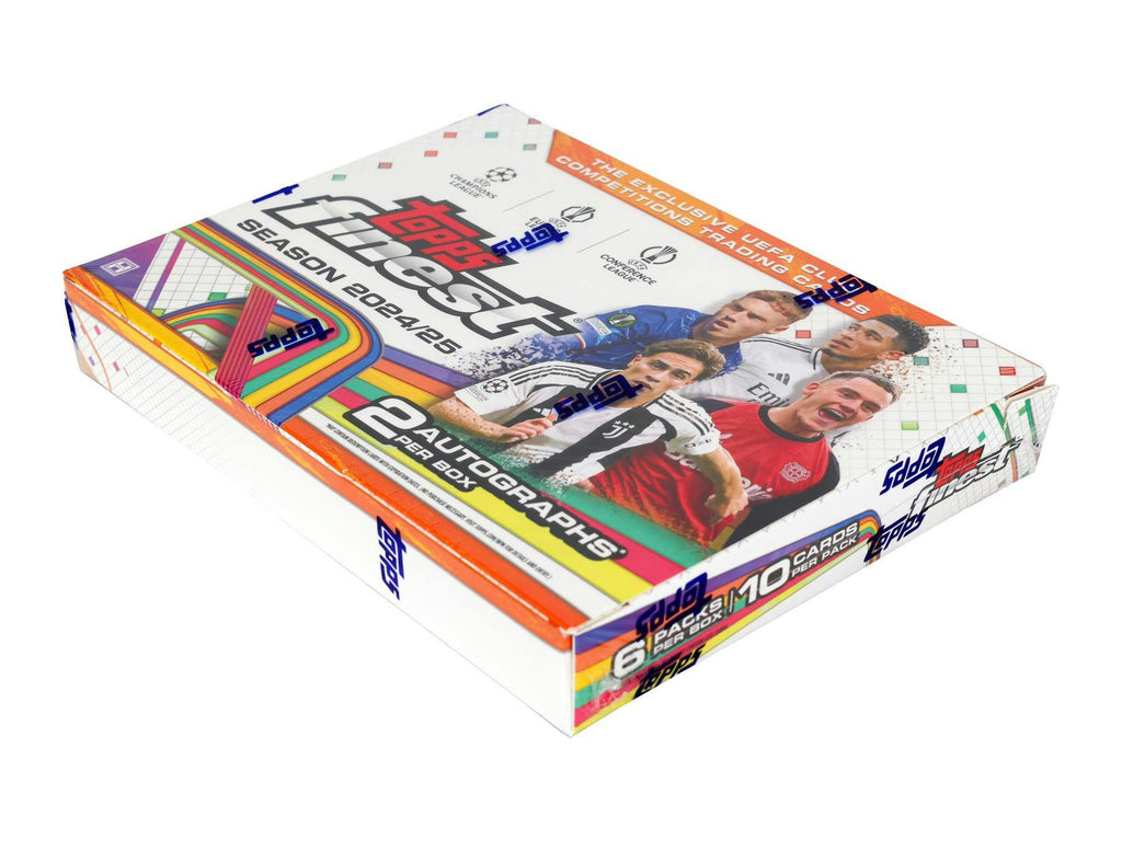 2024-25 Topps UEFA Club Competitions Finest Soccer Hobby Pack