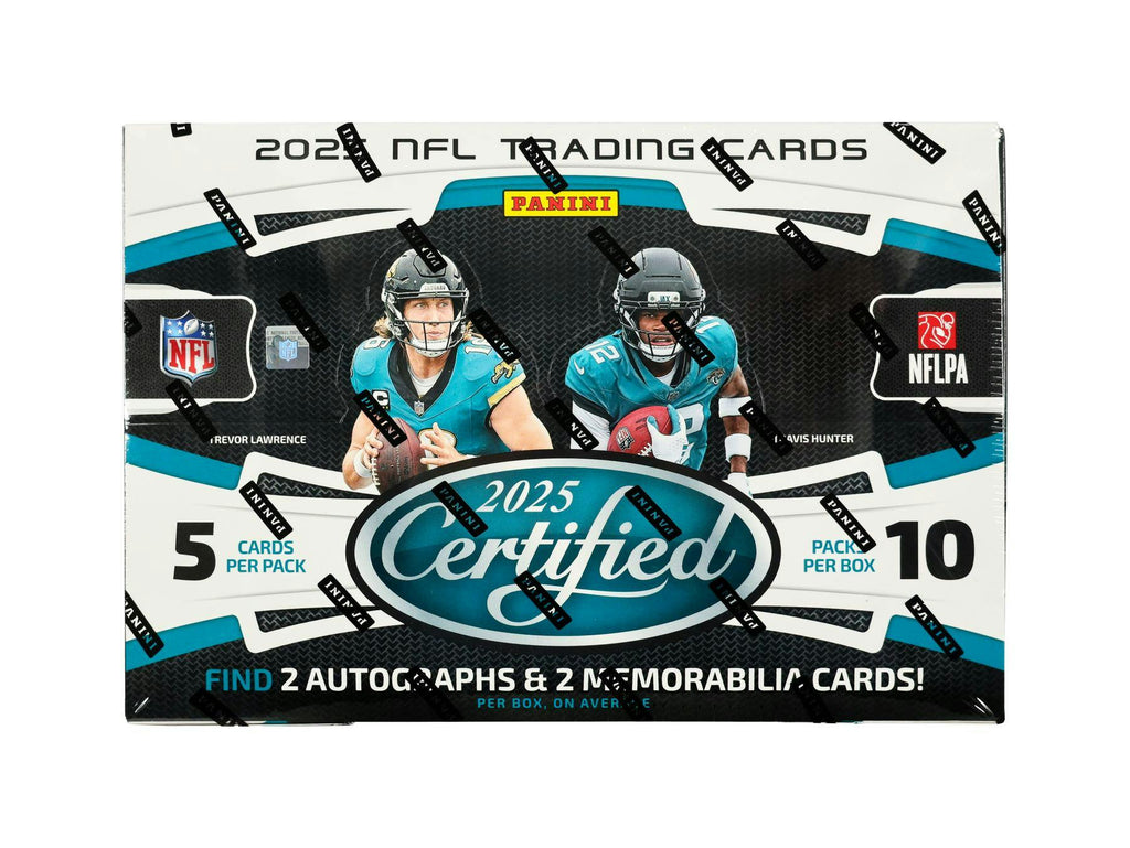 2025 Panini Certified Football Hobby Box (11/5)