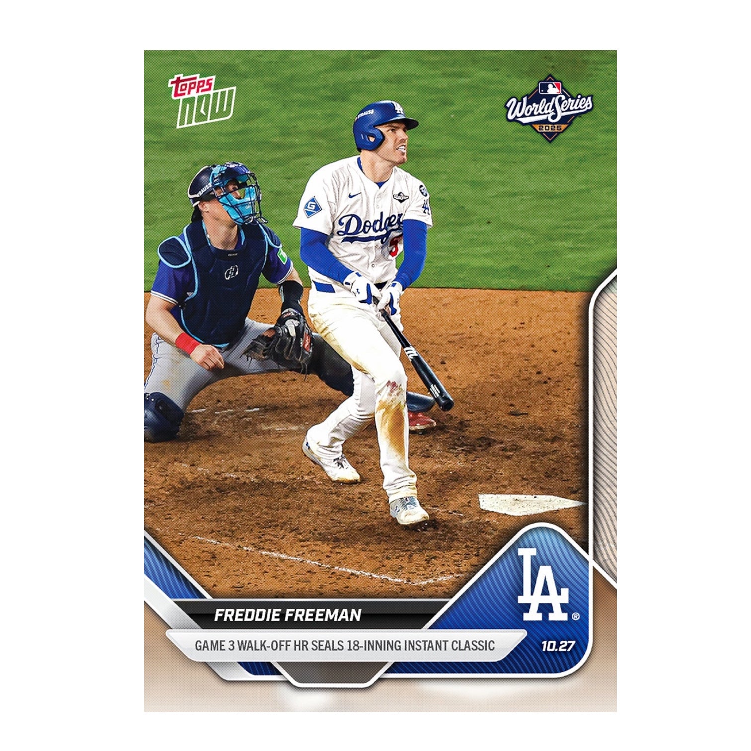 2025 MLB Topps NOW Freddie Freeman #908 (PR: 28156)