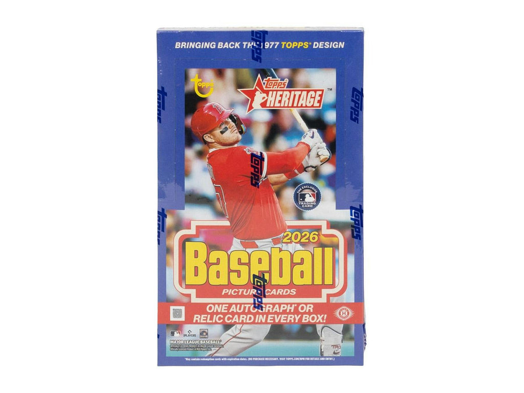 2026 Topps Heritage Baseball Hobby Box (3/18)