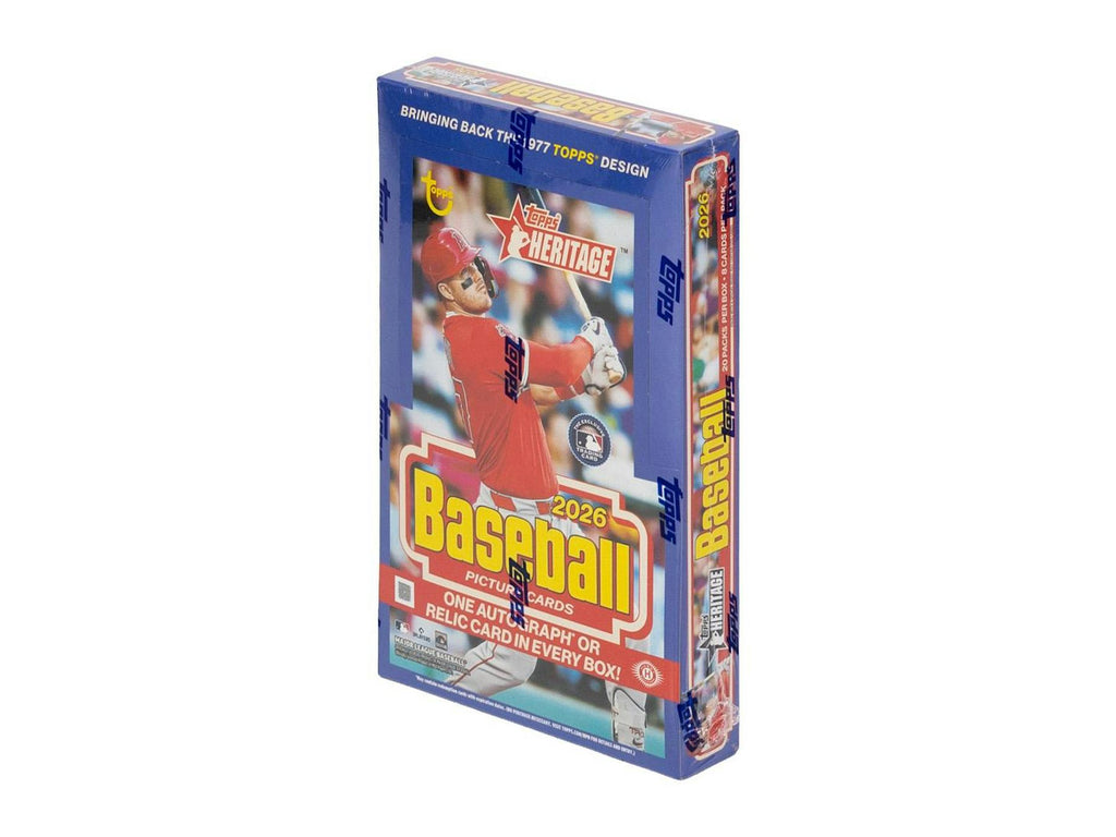 2026 Topps Heritage Baseball Hobby Box (3/18)