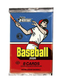 2026 Topps Heritage Baseball Hobby Pack (3/18)