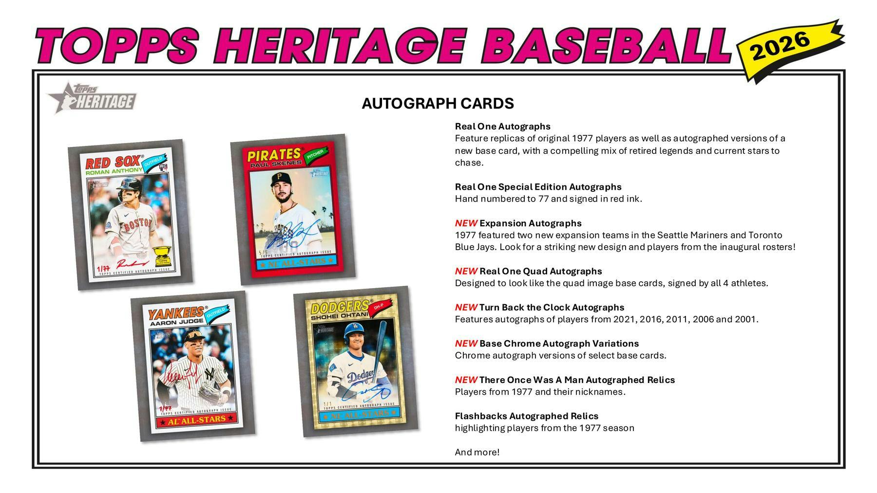 2026 Topps Heritage Baseball Hobby Box (3/18)