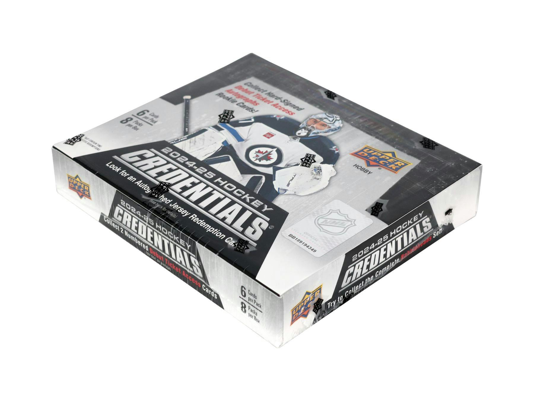 2024-25 Upper Deck Credentials Hockey Hobby Box