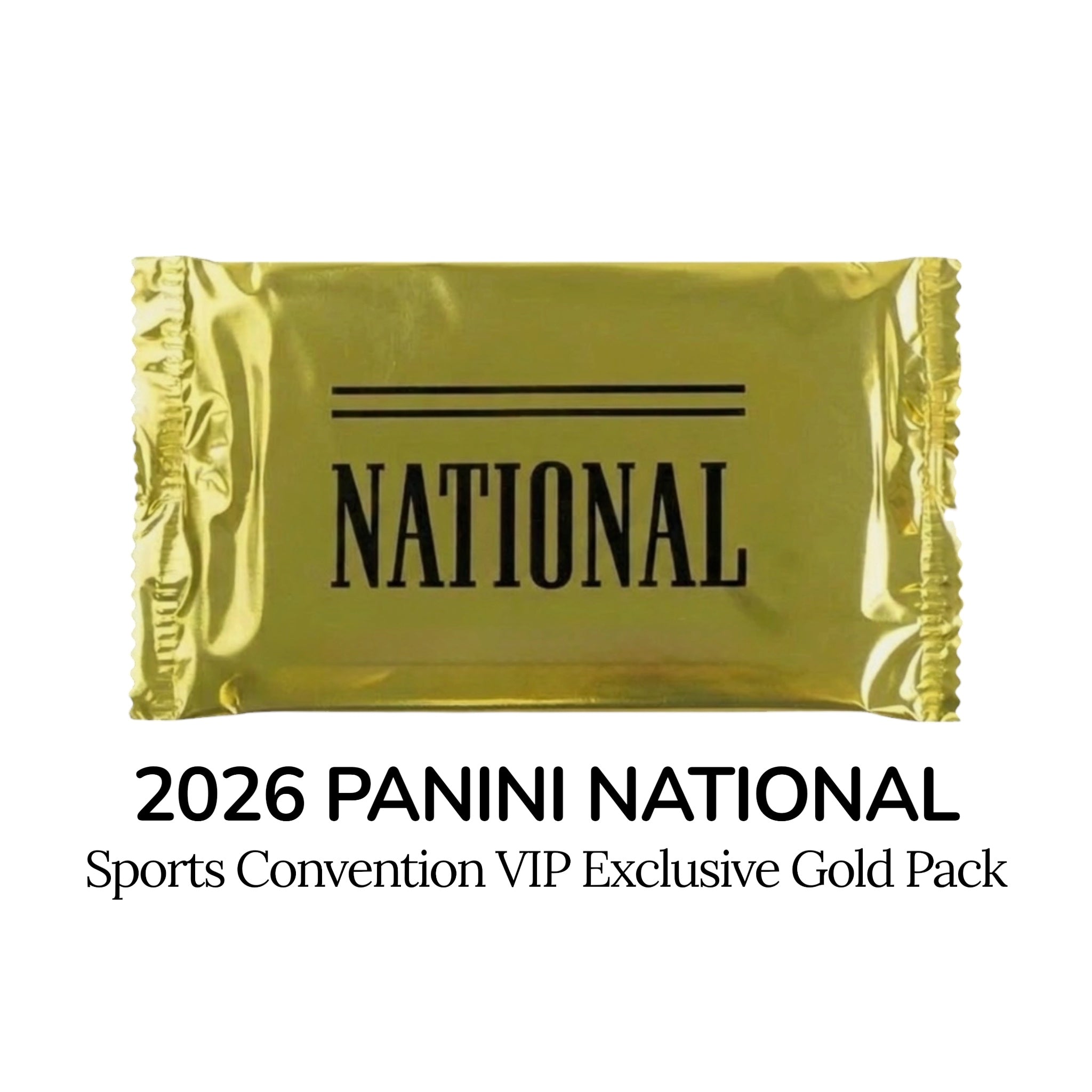 2026 Panini National Sports Collectors Convention NSCC VIP Exclusive Gold Pack 100-Pack Box (Presell 8/5)