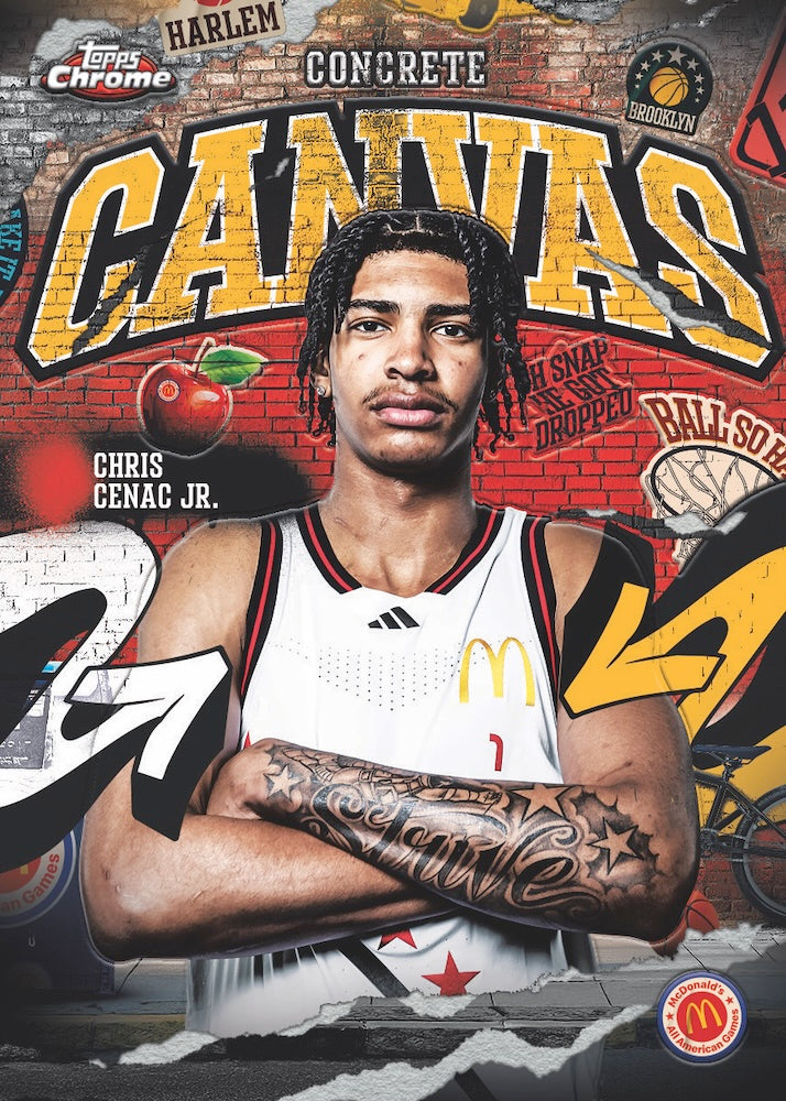 2025 Topps Chrome McDonalds All-American Basketball Mega Box (3/12)