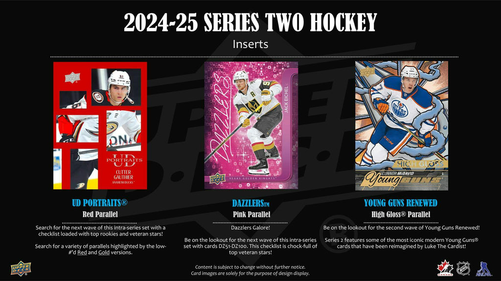 2024-25 Upper Deck Series 2 Hockey Hobby Box