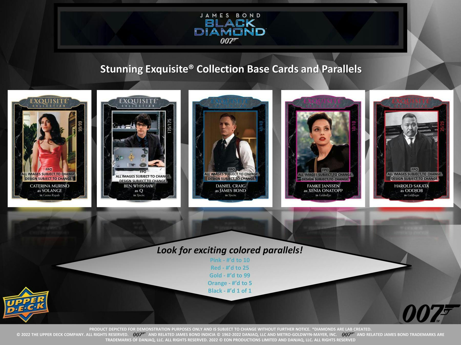 2023 Upper Deck James Bond Black Diamond