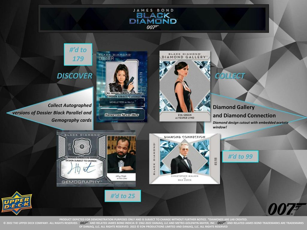 2023 Upper Deck James Bond Black Diamond