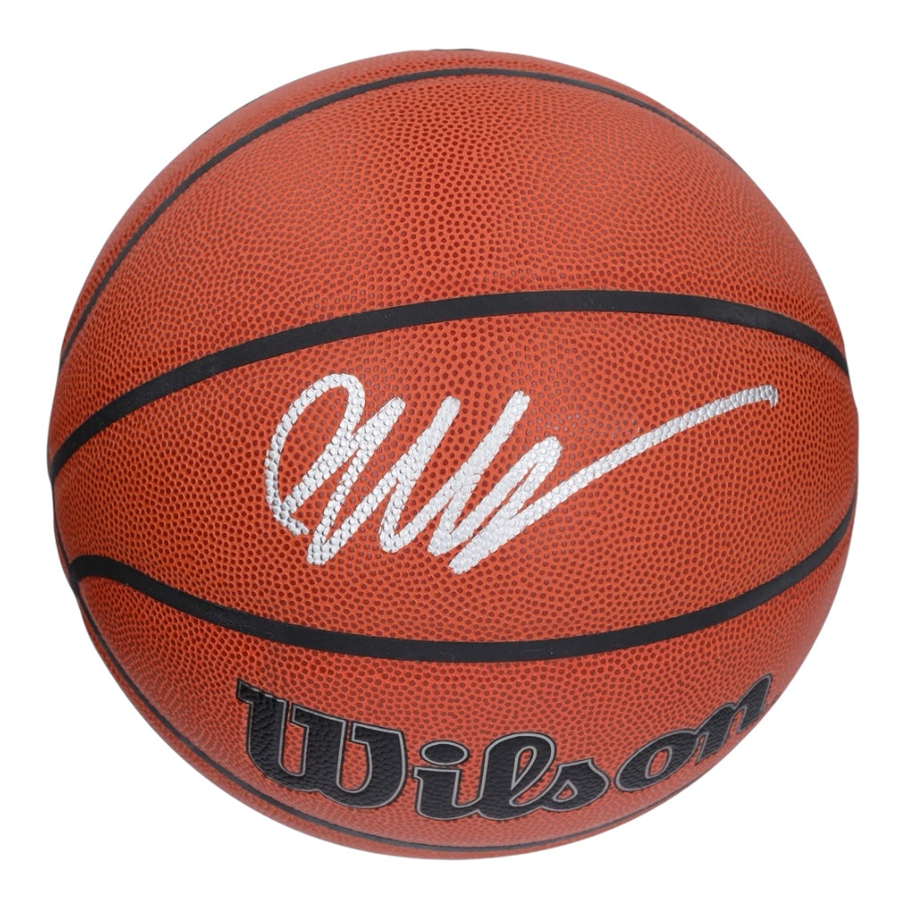 Victor Wembanyama San Antonio Spurs Autographed Fanatics Authentic Wilson Authentic Series Indoor/Outdoor Basketball