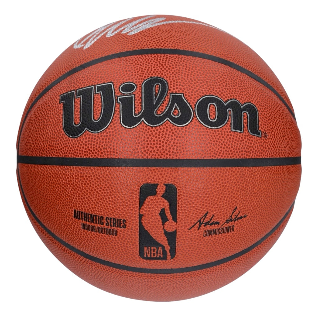 Victor Wembanyama San Antonio Spurs Autographed Fanatics Authentic Wilson Authentic Series Indoor/Outdoor Basketball