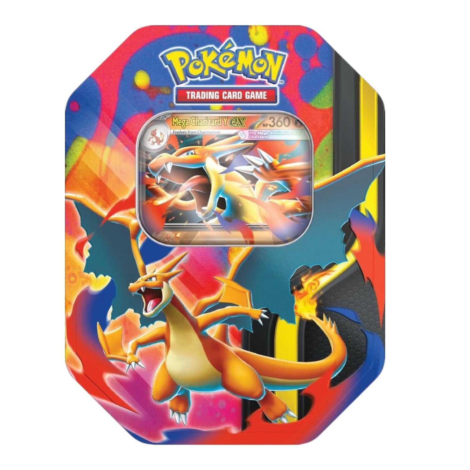 Pokémon TCG: Mega Charizard Tin (2/20) (X or Y assorted)