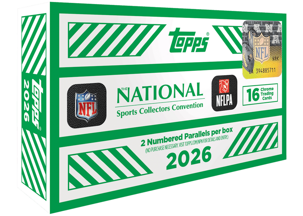 2026 Topps NFL NSCC Collection Box (National Sports Collectors Convention Exclusive!) (8/4)
